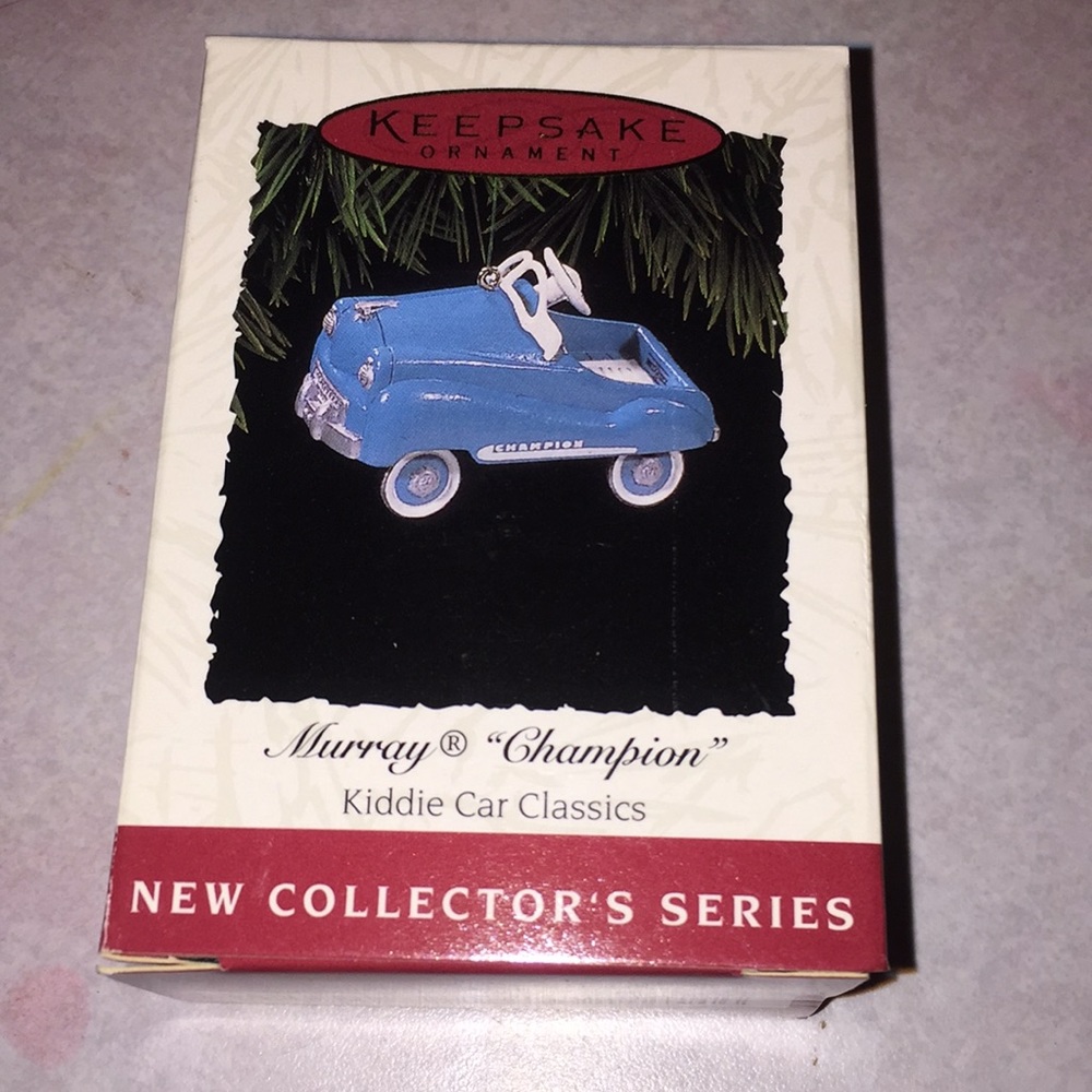 Hallmark Murray Champion Kiddie Car Ornament
